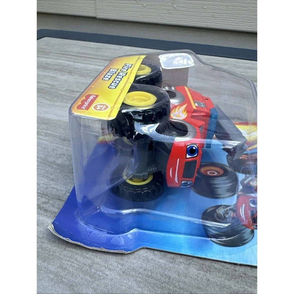 Die Cast Fire Rescue Blaze Vehicle Collectible Monster Truck with Metal Axles